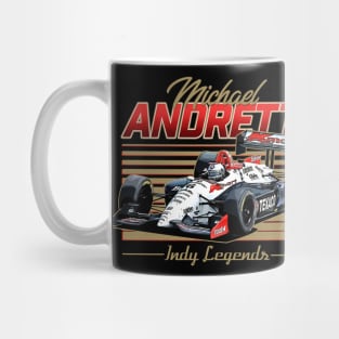 Michael Andretti Legends 90s Retro Mug